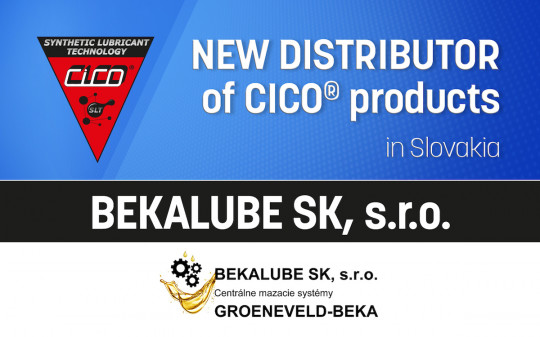BEKALUBE SK, s.r.o. – Neuer Vertriebspartner von CICO® Produkten in der Slowakei