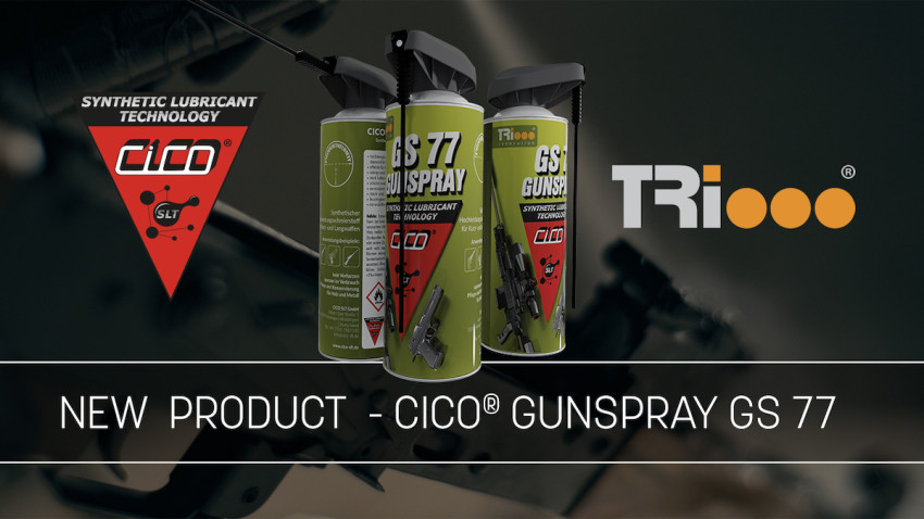 CICO® GUNSPRAY GS 77 - Synthetischer Hochleistungsschmierstoff für Kurz- und Langwaffen - ab Oktober 2023 erhältlich
