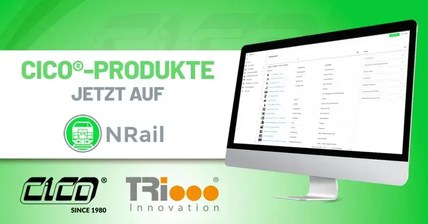 CICO® Produkte jetzt auf der Plattform NRail verfügbar