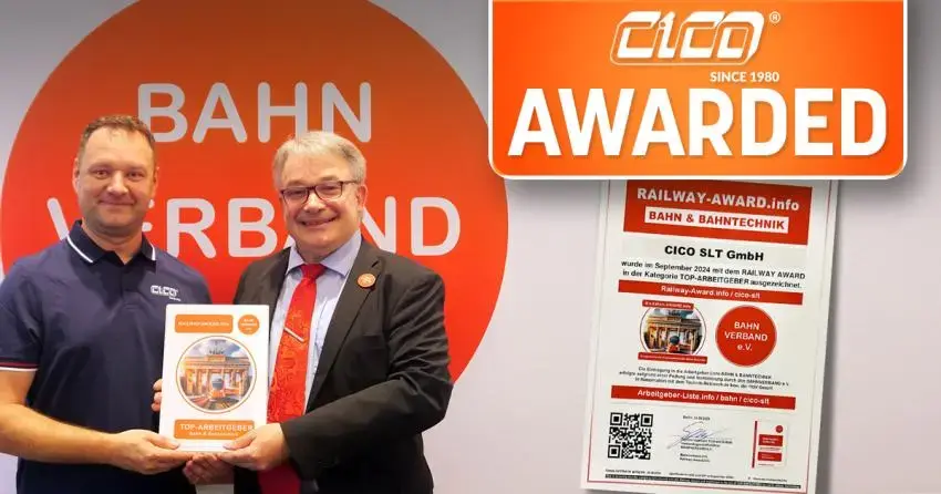CICO® auf der InnoTrans 2024 in Berlin ausgezeichnet