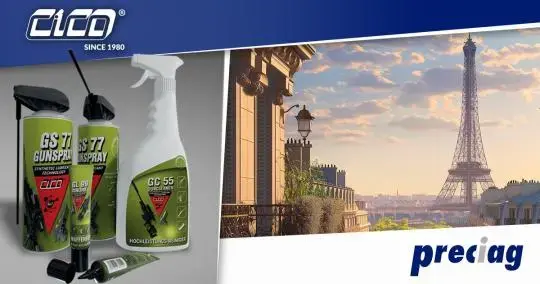 Preciag erweitert sein Sortiment um die CICO® GUN CARE-Linie