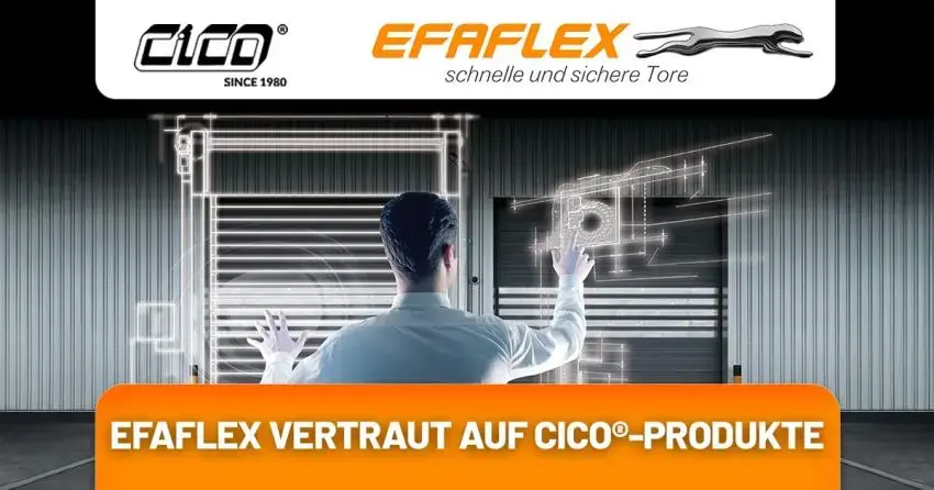 EFAFLEX vertraut auf Produkte von CICO®!