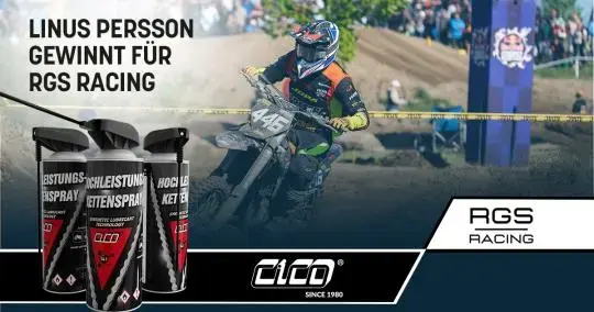 Linus Persson gewinnt für RGS Racing beim ADAC MX Masters!