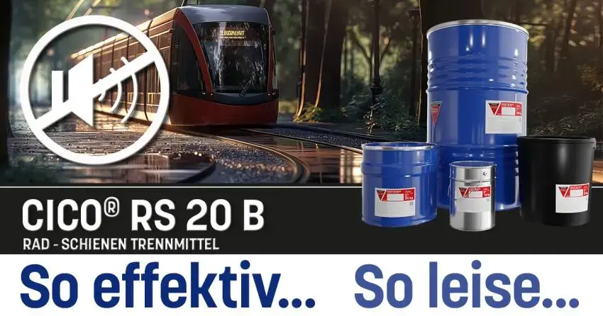 CICO® RS 20 B - Rad – Schienen Trennmittel