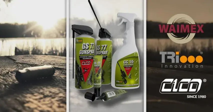 WAIMEX erweitert Sortiment um CICO®-Waffenpflegeprodukte